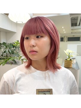 ミーム 原宿 表参道(meme) ダブルカラー/ハイトーンカラー/ケアブリーチ/インナーカラー