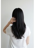ロングレイヤー30代40代50代暗髪寒色系カラー髪質改善