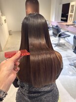 エト 梅田(eto)&nbsp;韓国/くびれヘア／メルティカラー［大阪梅田駅/ボブ／韓国］