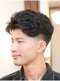メンズスキンフェードラルフカール