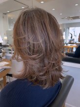 ユウ 香久山店(U) 【UHair】大人ミディアムレイヤー