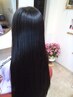 縮毛矯正ストレート+カット18500円~