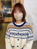 ユラギフロムユイマァル 水島店(YURAGI from YUIMARL)&nbsp;コンパクトショート20代30代40代くびれヘア柔らかブラウンカラー