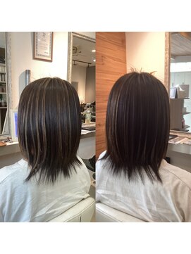 ヘアー ボニータ(hair bonita) #髪質改善#ハイライト#インナーカラー#ブリーチ#ダブルカラー