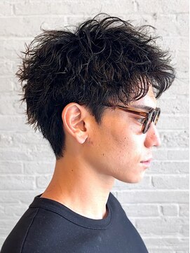 コードライン 東静岡駅前店(CODE.LINE) ルーズショート/静岡メンズショートパーマ/静岡短髪パーマ