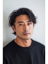ガラントリー(GALAN TERIE)&nbsp;ニュアンスパーマ30代40代50代メンズカットヘッドスパ新瑞橋