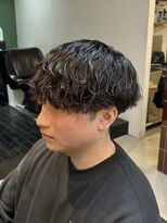アトラクト バイ ラック 津田沼(Attract by LUCK) 波巻きパーマ/津田沼/メンズパーマ/メンズ/メンズカット/カラー