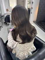 ザ アクネ 岡崎竜美丘店(THE ACNE) ♪オリーブグレージュ_透明感カラー_レイヤー