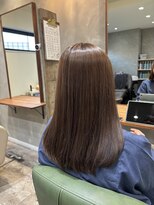 ワンヘアーアナザーライフ(ONE hair-another-life)&nbsp;くすみブラウンベージュカラー