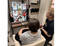 ミータイム 元住吉(Me time)の雰囲気（AI搭載のECILAミラーでお悩みに合わせたオーダーメイド提案）