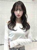 キーン 吉祥寺店(keen)&nbsp;［カネコ］オリーブブラック×ウェーブヘアスタイル