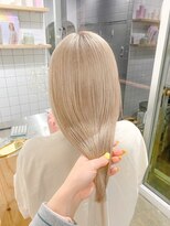 ミラ 新宿(MILA)&nbsp;ホワイトカラー/ハイトーンカラー/レイヤー/髪質改善/縮毛矯