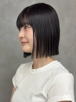 ルネ 北千住(Renee)&nbsp;ボブ/縮毛矯正/北千住/グレージュ/デザインカラー