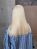 ラニヘアサロン(lani hair salon)&nbsp;ホワイトブロンド/抜きっぱなしブロンド/ブリーチ/ハイトーン