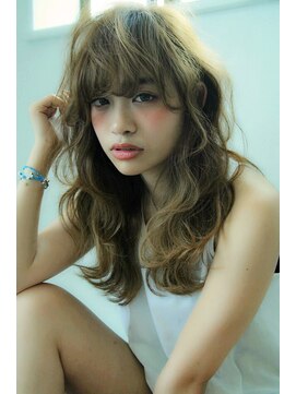 アリーズ シブヤ(ALLYS shibuya) 70年代風ウェーブロング