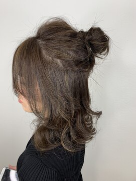 ルービック 難波(Rubik's) アレンジスタイルふんわりやわらかお団子スタイル