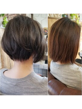 ビケット (Biquette) アシンメトリーボブ