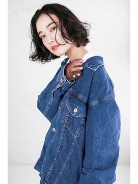 ラフィス ヘアー ヴォーグ 天王寺あべの店(La fith hair vogue) 【La fith】切りっぱなしふんわりボブ