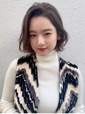ストカールでふんわりシフォンボブ♪・・・担当KAYO