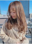ゆるふわレイヤー/大人可愛いフォギーベージュ