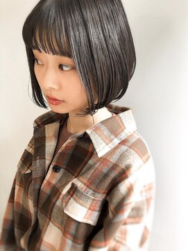 セルカ 新宿(CERCA) ミニボブ×地毛風グレージュ【CERCA新宿/新宿西口】