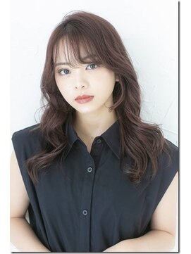 アジールヘア 池袋東口店(agir hair) 20代30代ブリーチなしオリーブグレージュくびれミディアム池袋