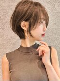 川村利幸/大人美人ショート×グレージュ