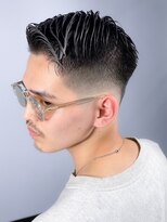 ヒロギンザ 新橋日比谷口店(HIRO GINZA) ビジネス73フェード/マッシュパーマ/ハイライト/ウルフ/波巻き