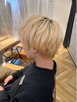 ローマ ギンザ(ROMA Ginza) ブロンド × ゆるパーマ