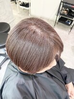 ウル(ulu.)&nbsp;脱白髪染めグレージュ◎白髪ぼかし