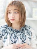 ★シースルーバング外国人風ハイトーンカラー10代20代30代★10