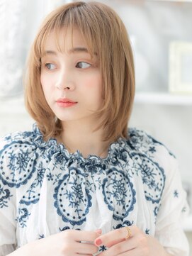 モッズヘア 越谷(mod's hair) ★シースルーバング外国人風ハイトーンカラー10代20代30代★10