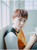 個性派シンプルショート/20代/30代/40代/50代/倉敷/白楽町