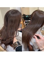 ディライト(Delight)&nbsp;シルクストレートお客様before/after