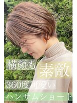 ネイロ 北千住(NeiRo)&nbsp;★前下がりショートボブハンサムショートカットカラーパーマケア