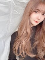 エミーバイモアムー(Emmie byMoremuu)&nbsp;【埼玉ブリーチの神様】レイヤーカット×ミルクティーベージュ