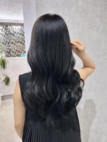 エースヘアー(A.hair)&nbsp;ブルーブラック/レイヤーカット/髪質改善トリートメント