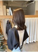 オリーブグレージュ/透明感カラー/髪質改善/くびれボブ