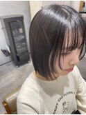 sae【顔周りレイヤーとぱつっとボブ】