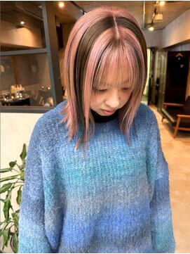 サニー 渋谷(SUNNY) カチューシャカラー、ダブルカラー、デザインカラー、ブリーチ