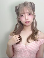 ステラ(Stella)&nbsp;宣材サロモ推し活ヘア編。得意ではない王道猫耳ヘアvol1.0