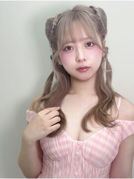 ステラ(Stella) 宣材サロモ推し活ヘア編。得意ではない王道猫耳ヘアvol1.0