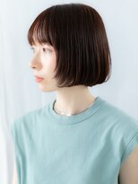 ドクターズ サロン ラブ(Dr's Salon LAB)&nbsp;大人可愛い暗髪ひし形丸みボブc古河20代30代40代
