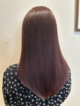 ヘアサロン トラヴィス(hair salon Travis) つやつや縮毛矯正ストレートロング