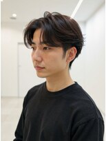 ライズ ネックス ザ サロン 渋谷(LIZE nex the salon) センターパート/メンズカット/【#渋谷駅#髪質改善】