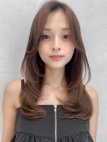 アグノス 青山(Agnos) 美髪イメチェンセミディこなれヘア愛され艶感ダークアッシュ