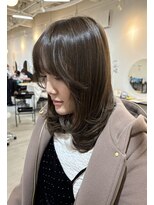 ラック 津田沼(LUCK)&nbsp;イルミナカラー/津田沼/韓国ボブ/ケアブリーチ/似合わせカット