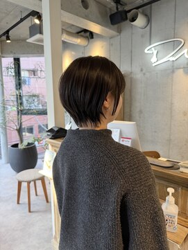 ダヴィン 中目黒(DaVin) 〈Davin中目黒〉丸みのある大人かわいいショートヘア