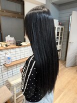 シータ 大山(THETA)&nbsp;サラツヤヘア/ブルーブラック/アディクシー