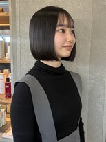 ロンド 表参道店(Lond)&nbsp;切りっぱなしボブ タッセルボブ